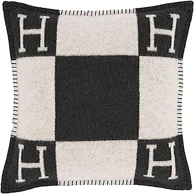 Pillowcase Decorative Throw Pillow H Pillow Case Cushion Cover Suitable for Car Sofa Bedroom 17.5... | Amazon (US)