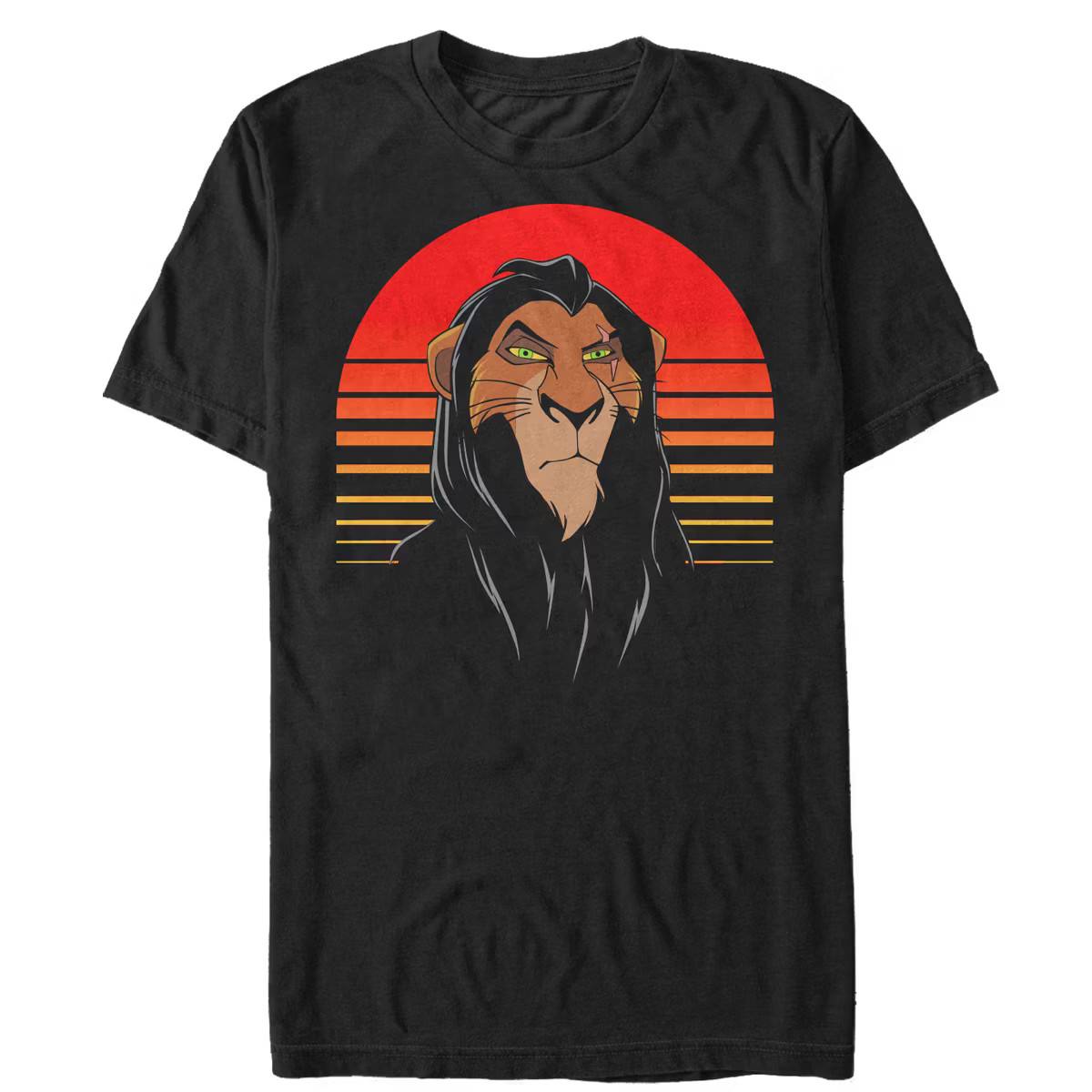 Men's Lion King Sunset Scar Pose T-Shirt | Target