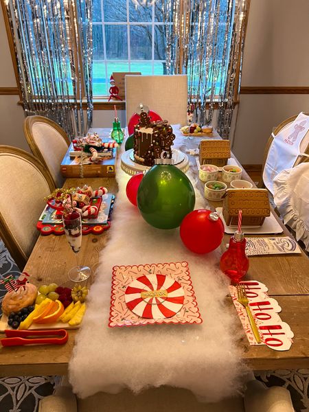 North Pole Breakfast Elf on the Shelf Arrival Christmas Plates Napkins Gingerbread Houses

#LTKSeasonal #LTKkids #LTKHoliday