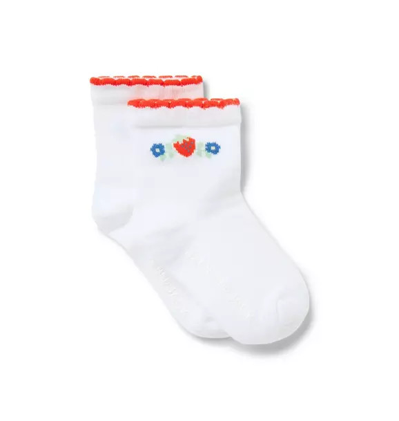 Baby Strawberry Sock | Janie and Jack
