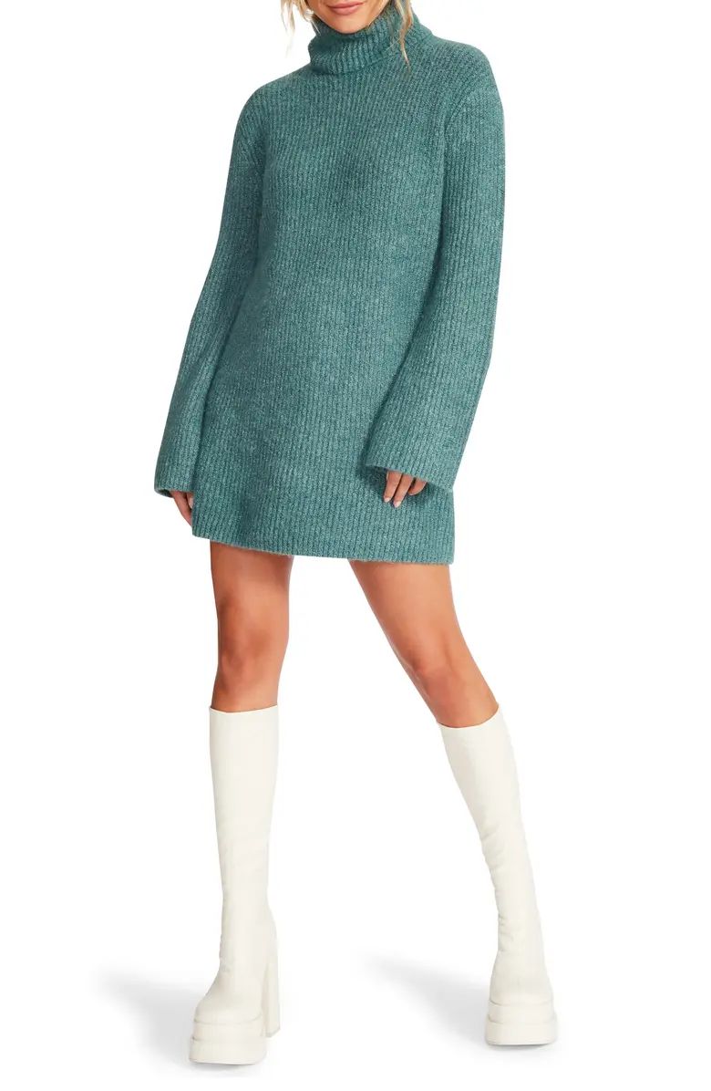 Steve Madden Abbie Long Sleeve Sweater Minidress | Nordstrom | Nordstrom