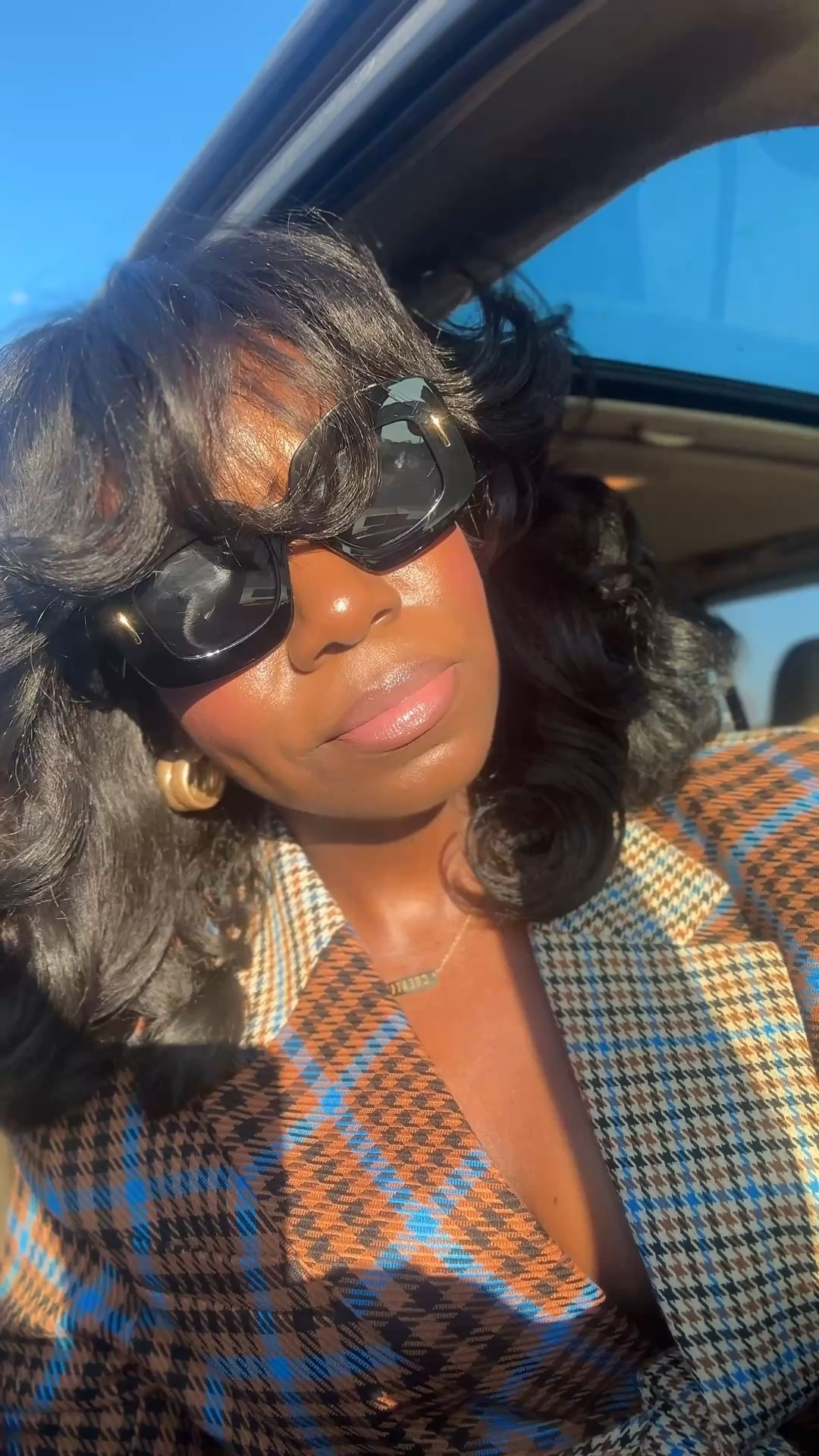 This hair is giving me life! If you’re looking to switch up your look and love a good carefree protective hairstyle. Then this is for you. Let’s get into this lace wig. I cut bangs and layers into her. 

#LTKStyleTip #LTKFindsUnder50 #LTKBeauty