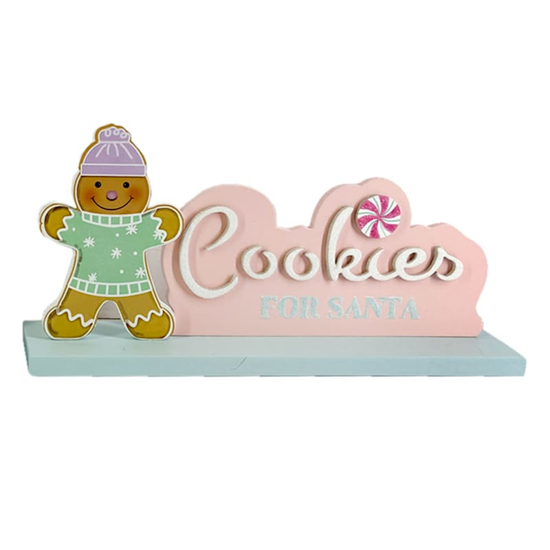 Gingerbread Cookies Tabletop Decor Sign | At Home