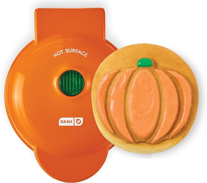 Pumpkin Mini Waffle Maker | Amazon (US)