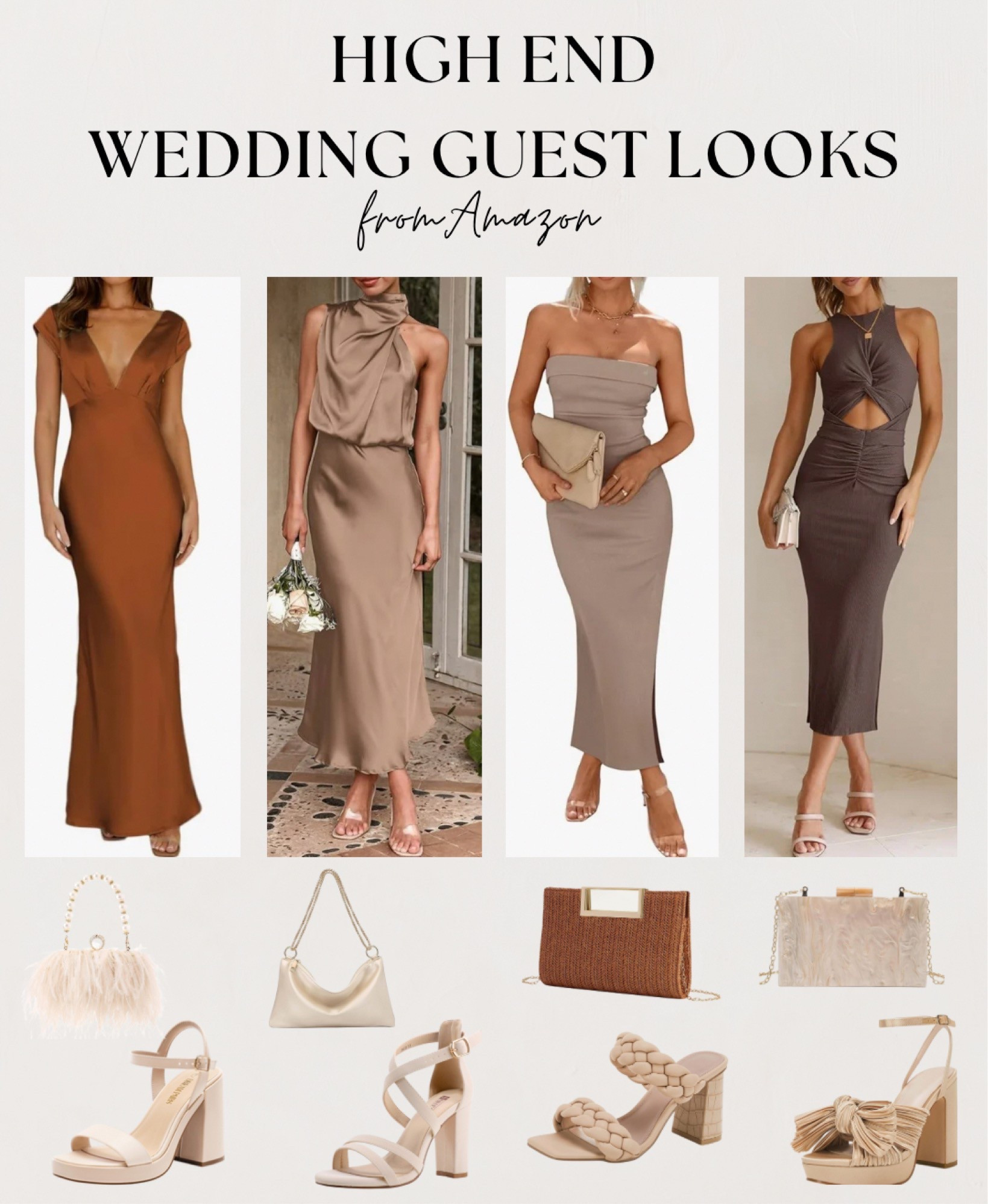 The perfect wedding guest looks for spring and summer from Amazon! 

#weddingguest #dresses #neutral #beidalshower #rehearsaldinner

#LTKParties #LTKBeauty #LTKWedding