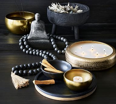Mindfulness Scent Collection - Black & Brass Accents | Pottery Barn (US)