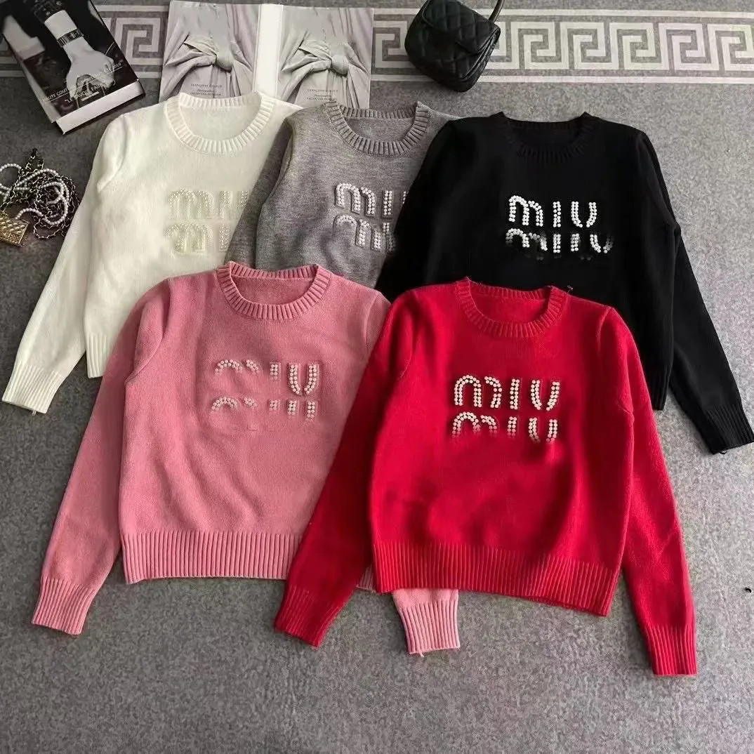 Designer womens sweaters Round neck knitting jacket fashion Pullover High End Jacquard sweater pu... | DHGate