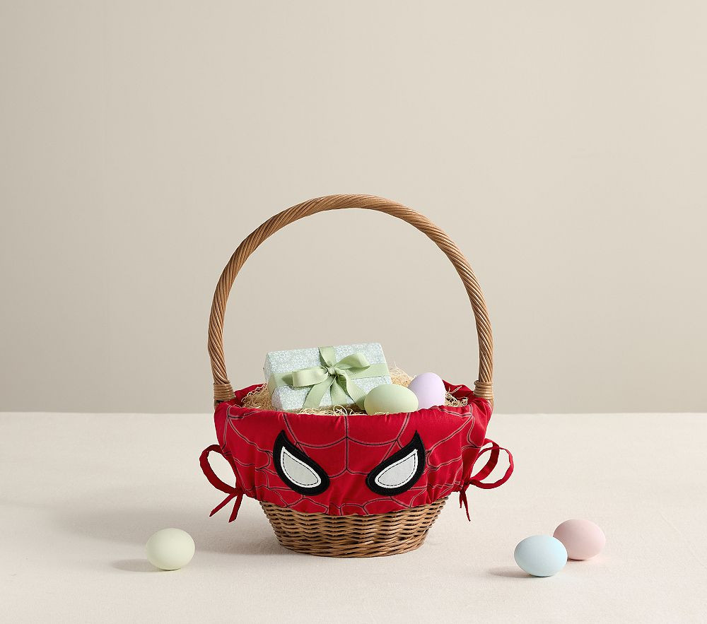 Marvel's Spider-Man Critter Glow-in-Dark Easter Basket Liner | Pottery Barn Kids