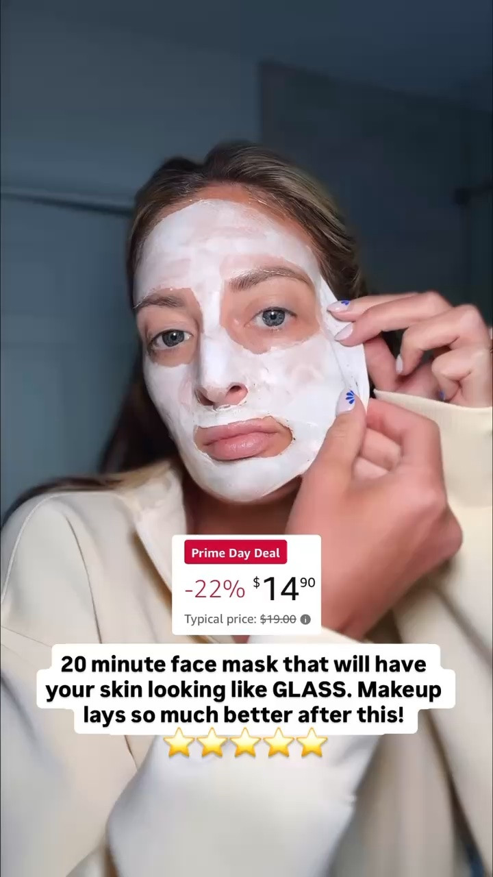 Prime Day must have!! This morning mask helps brighten my skin for an all day glow!! 🌟

#LTKgrwm #LTKdayinmylife #LTKmorningroutine