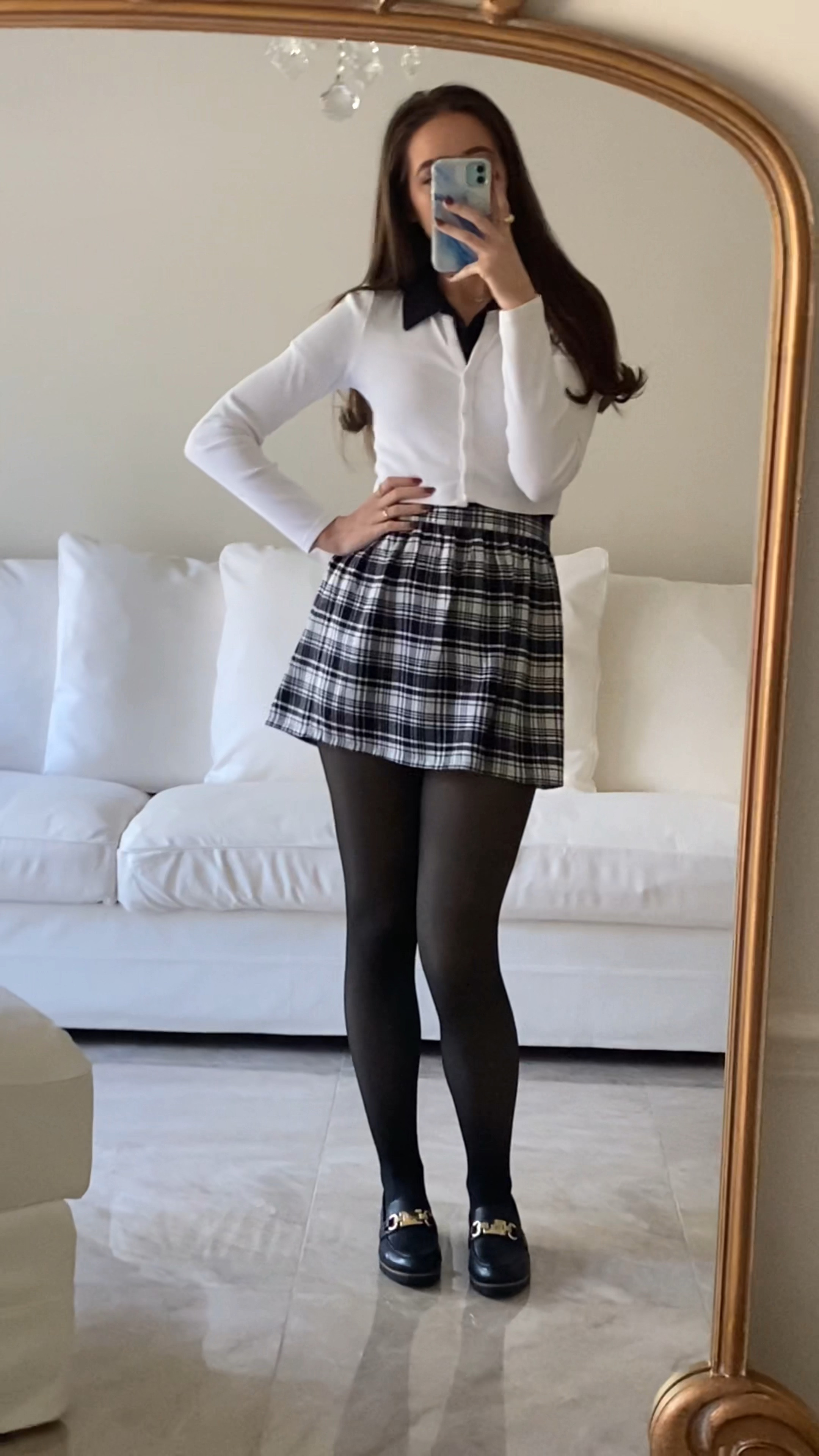 styling the viral fleece lined tights, wearing a S in the tops

#LTKstyletip #LTKSeasonal #LTKfit