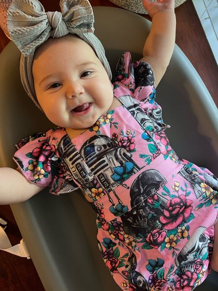 May the 4th be with you! Cutest Star Wars romper for baby girls! Darth Vader R2-D2 Stormtrooper baby outfit 

#LTKbaby #LTKsalealert #LTKstyletip