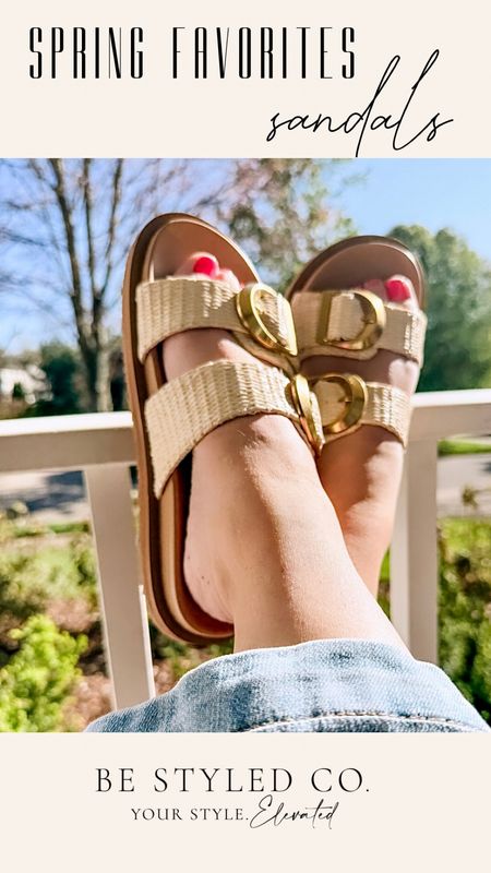 Favorite flat sandals for spring and summer 

#LTKSeasonal #LTKstyletip #LTKshoecrush