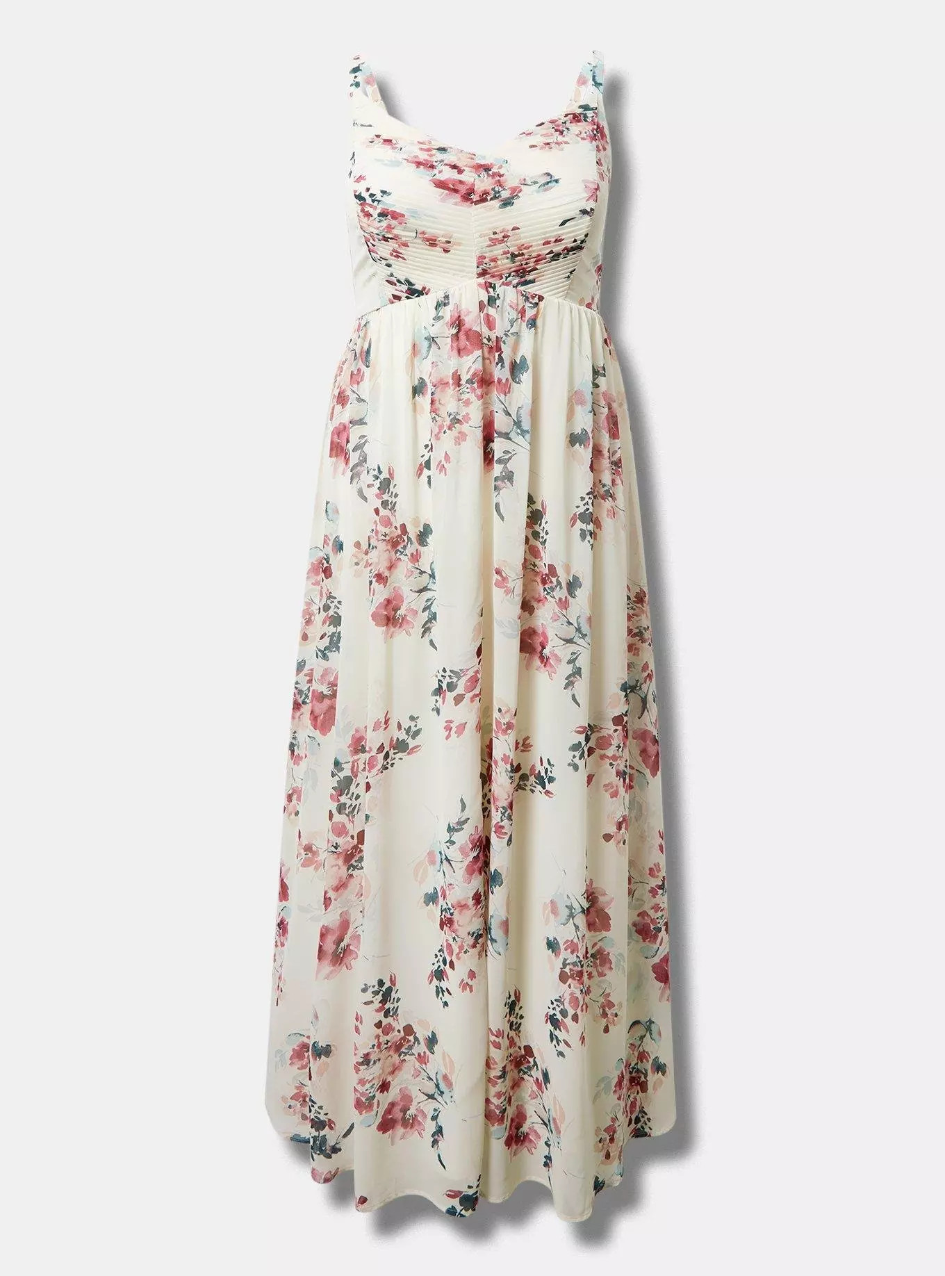 Maxi Chiffon Pleated Dress | Torrid (US & Canada)
