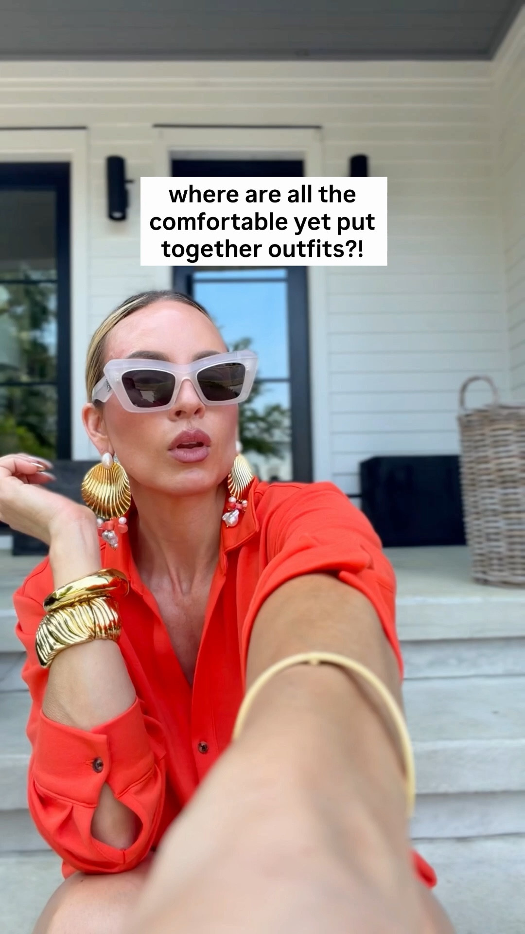 Wearing a medium in the top and a small in the bottom. SO FREAKING comfortable. I took these with me on spring break and I got so much use out of them. I even wore the top with a pair of barrel jeans and I was so comfortable yet it still looked trendy. ￼

#LTKootd #LTKstorytime #LTKmomlife