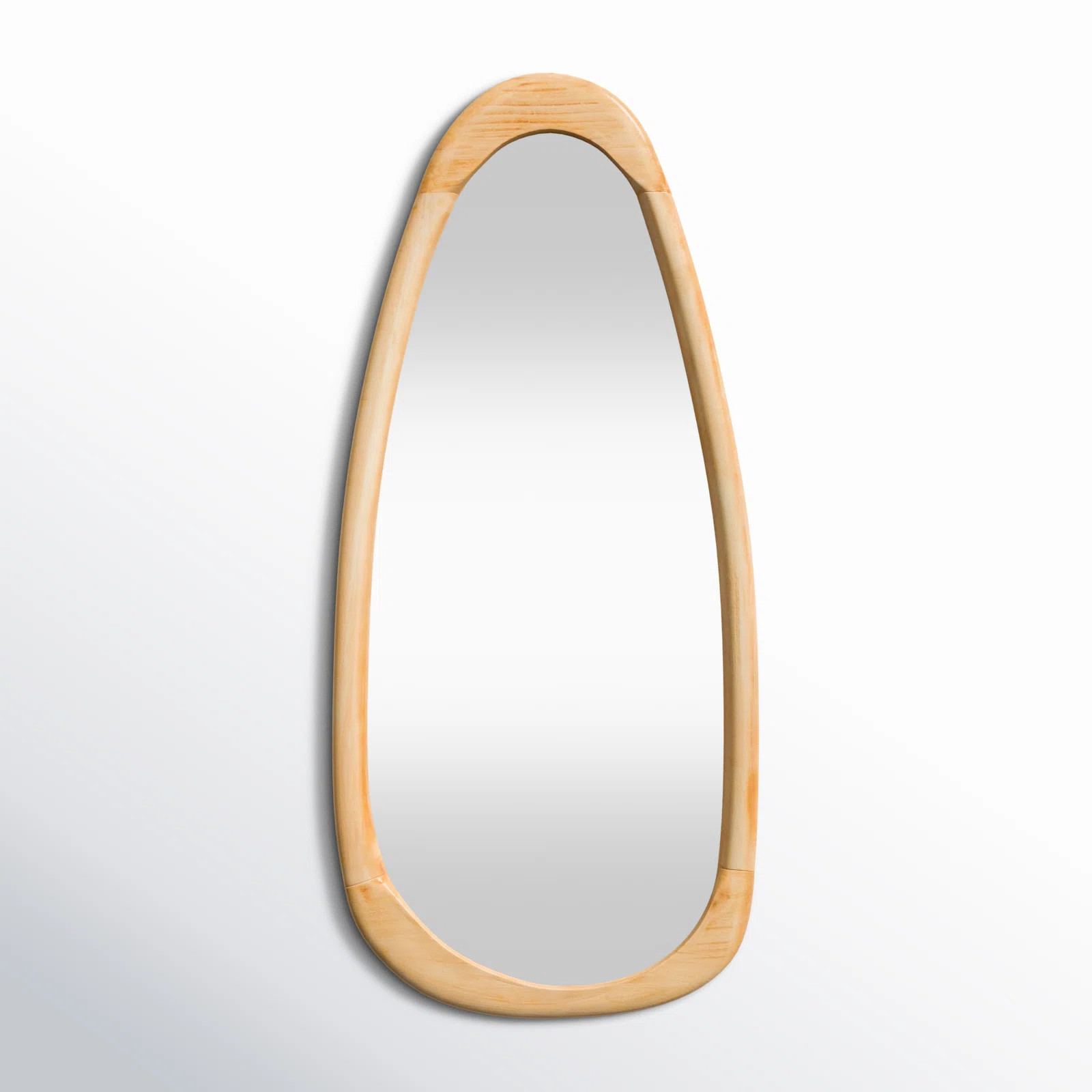 AllModern Dupont Asymmetrical Wood Wall Mirror & Reviews | Wayfair | Wayfair North America