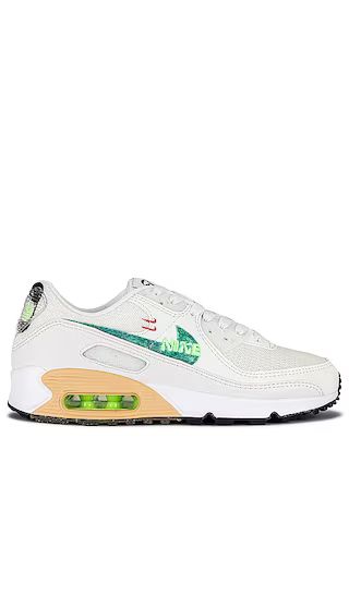 Air Max 90 SE XCAT Sneaker in Summit White, Neptune Green, Sail, Phantom, Off Noir, & Ghost Green | Revolve Clothing (Global)