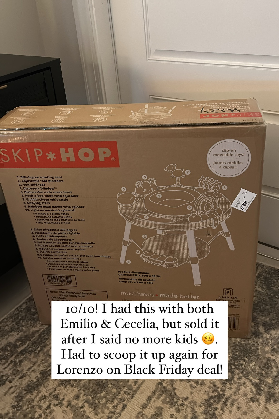 Baby activity center that converts to a table! We love this one that’s sturdy and supportive. No jumpers! 

Baby, Black Friday deal, Amazon find, cyber week sales, baby essentials, holiday, gift guide, Christmas 

#LTKHoliday #LTKCyberWeek #LTKGiftGuide