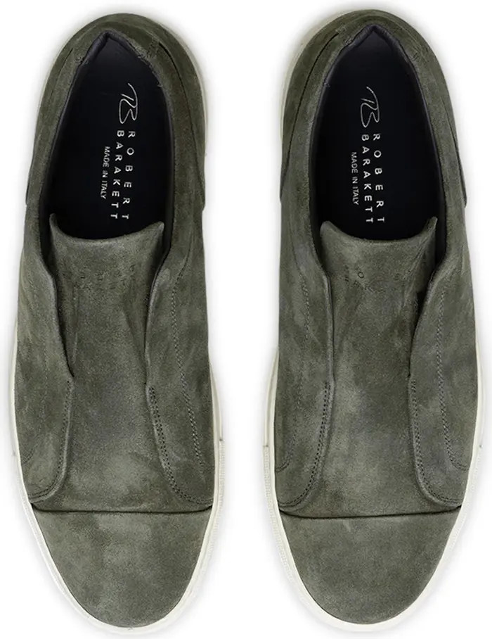 Catro Laceless Suede Slip-On Sneaker (Men) | Nordstrom
