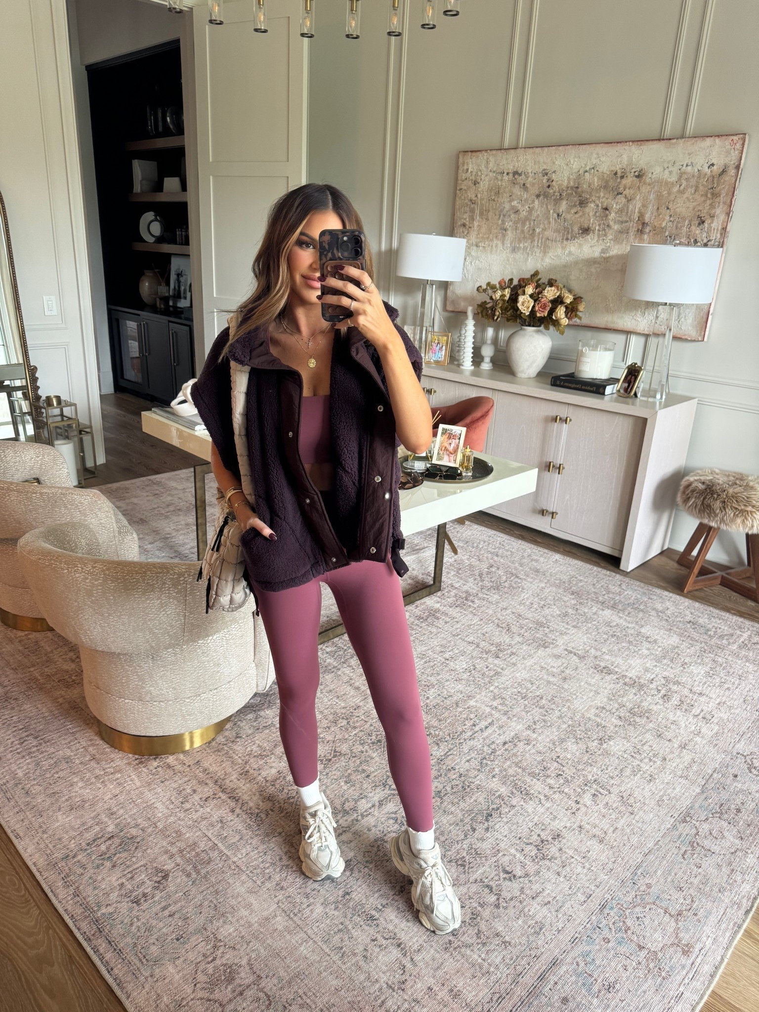 The perfect fall colors from free people movement! 

Size small vest
Size small bra 
Size small leggings 

#LTKSeasonal #LTKStyleTip #LTKActive