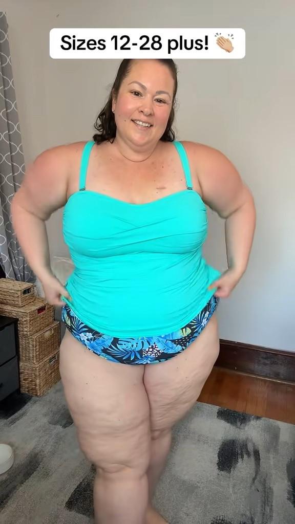 Best plus size tankini bathing suit I’ve tried!! ☀️👙

#plussizebathingsuit
#plussizeswimsuit
#plussizeswimwear
#plussizetankini
Plus size bathing suit
Plus size tankini

#LTKPlusSize #LTKSwim #LTKSeasonal
