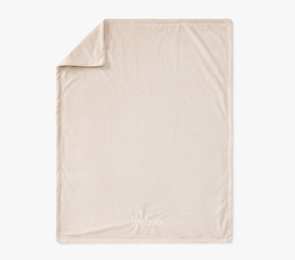 Chamois Baby Blanket | Pottery Barn Kids