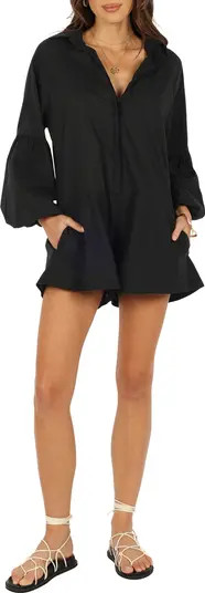 Elsa Long Sleeve Romper | Nordstrom