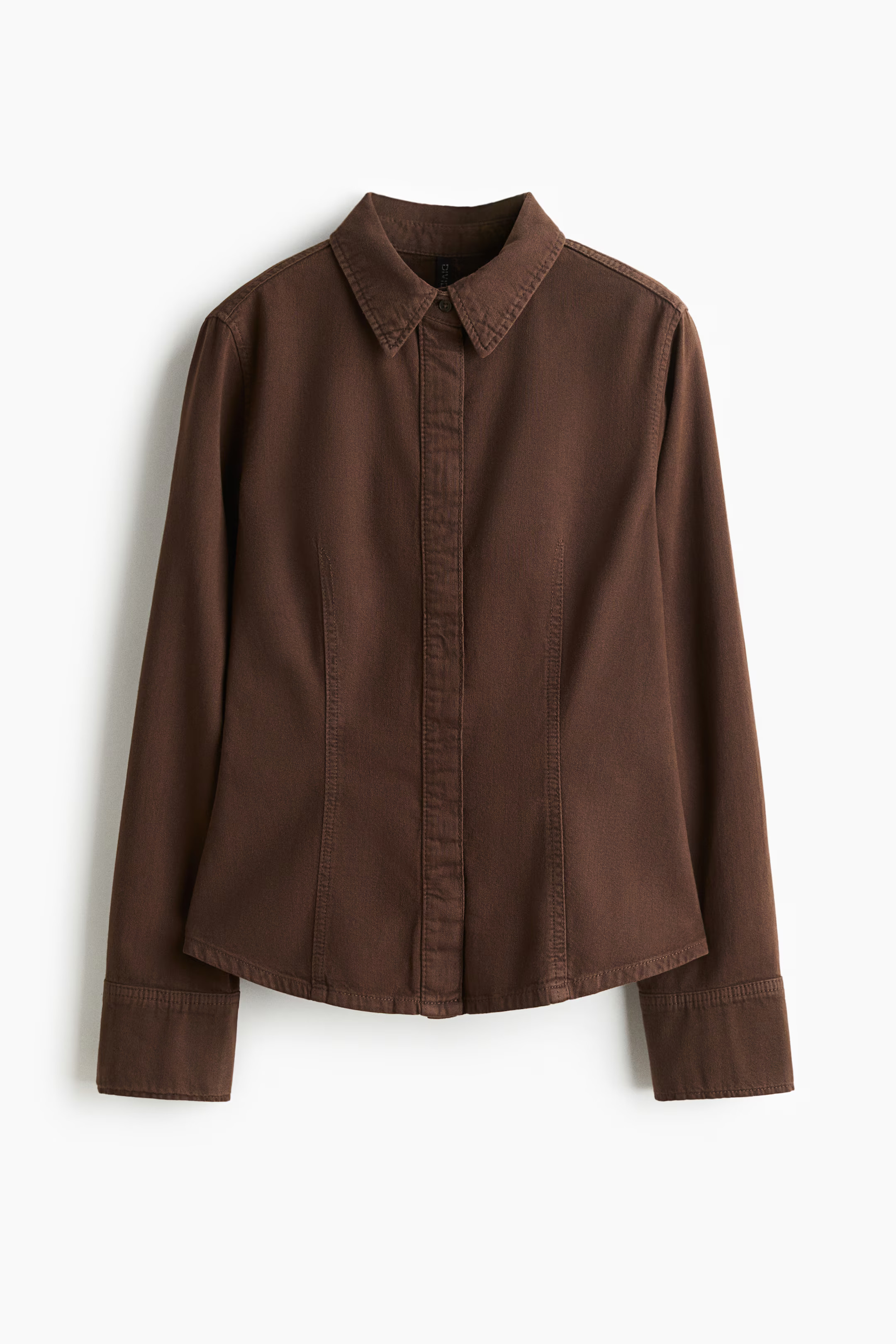 Chemise ajustée en denim | H&M (FR, IT, ES, PT, BE)