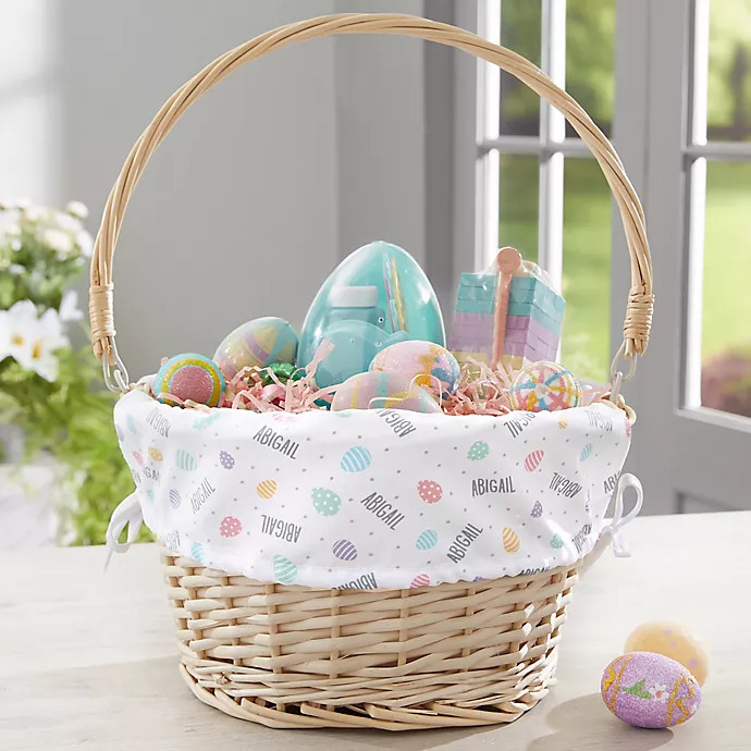 Easter Egg Personalized Easter Basket | buybuy BABY | buybuy BABY