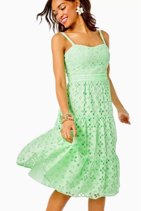 This mint green eyelet dress is the perfect spring dress and Easter dress!

#LTKSeasonal #LTKFind