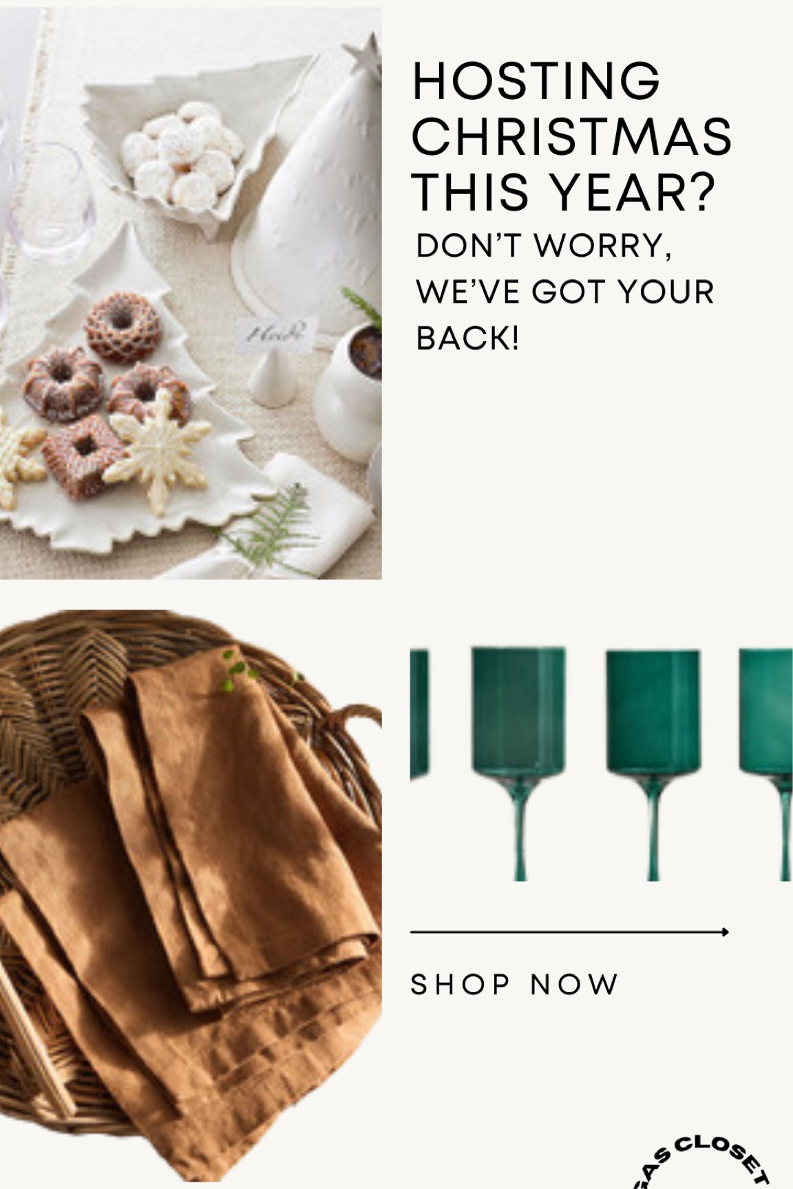 Not sure if you want to host Christmas dinner this year? Do it! We’ve got your back :) 