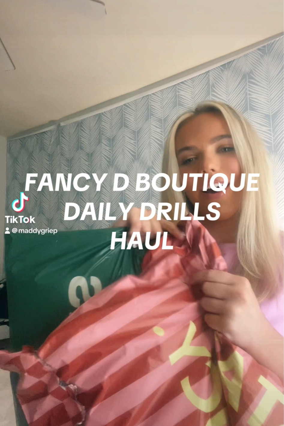 RECENT TIK TOK HAUL// FANCY D BOUTIQUE // DAILY DRILLS !!!