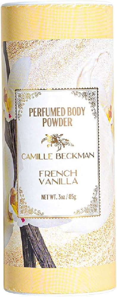 French Vanilla Scented Talc-Free Body Powder, Perfumed Dusting Powder, Camille Beckman 3 Ounce | Amazon (US)