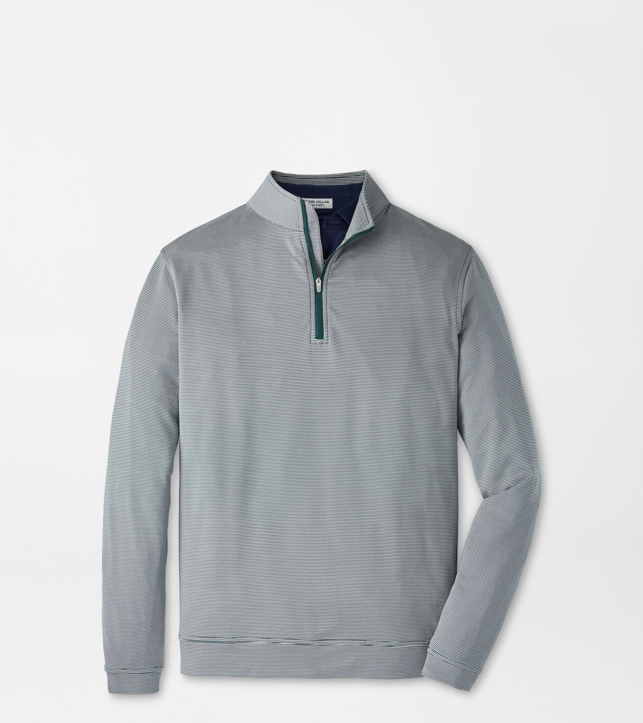 Perth Sugar Stripe Performance Quarter-Zip | Peter Millar