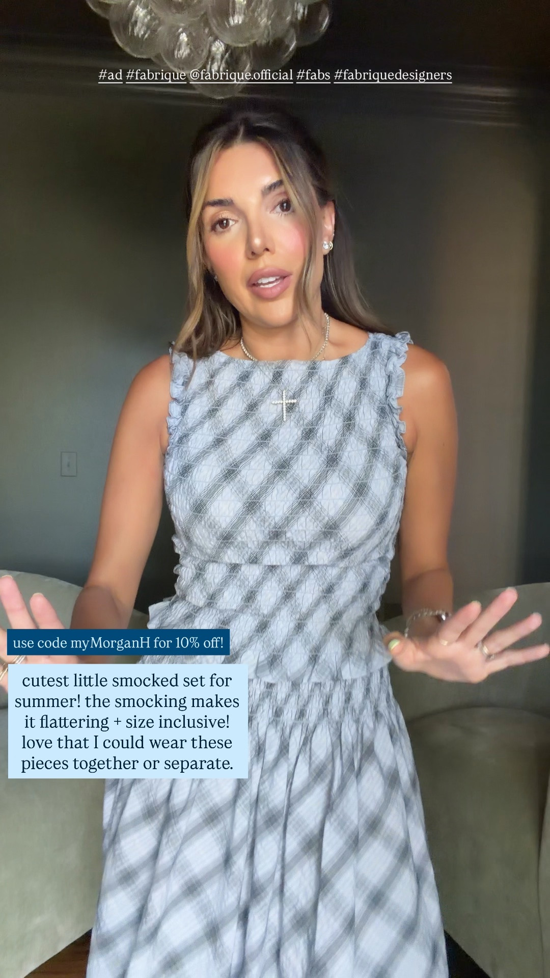obsessing over this set! so cute and classy! Would also be perfect for the fourth!

I’m in a small in both!

use code myMorganH for 10% off sitewide!! Can be used stacked with the @Fabrique sale that’s currently happening!

#ad #fabrique #fabs #fabriquedesigners