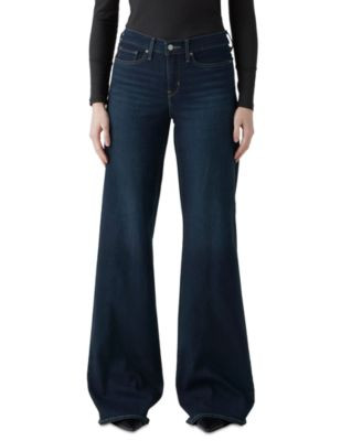 Womens 318 Shaping Stellar Stretch Wide Leg Jeans 24 26w | Macy's