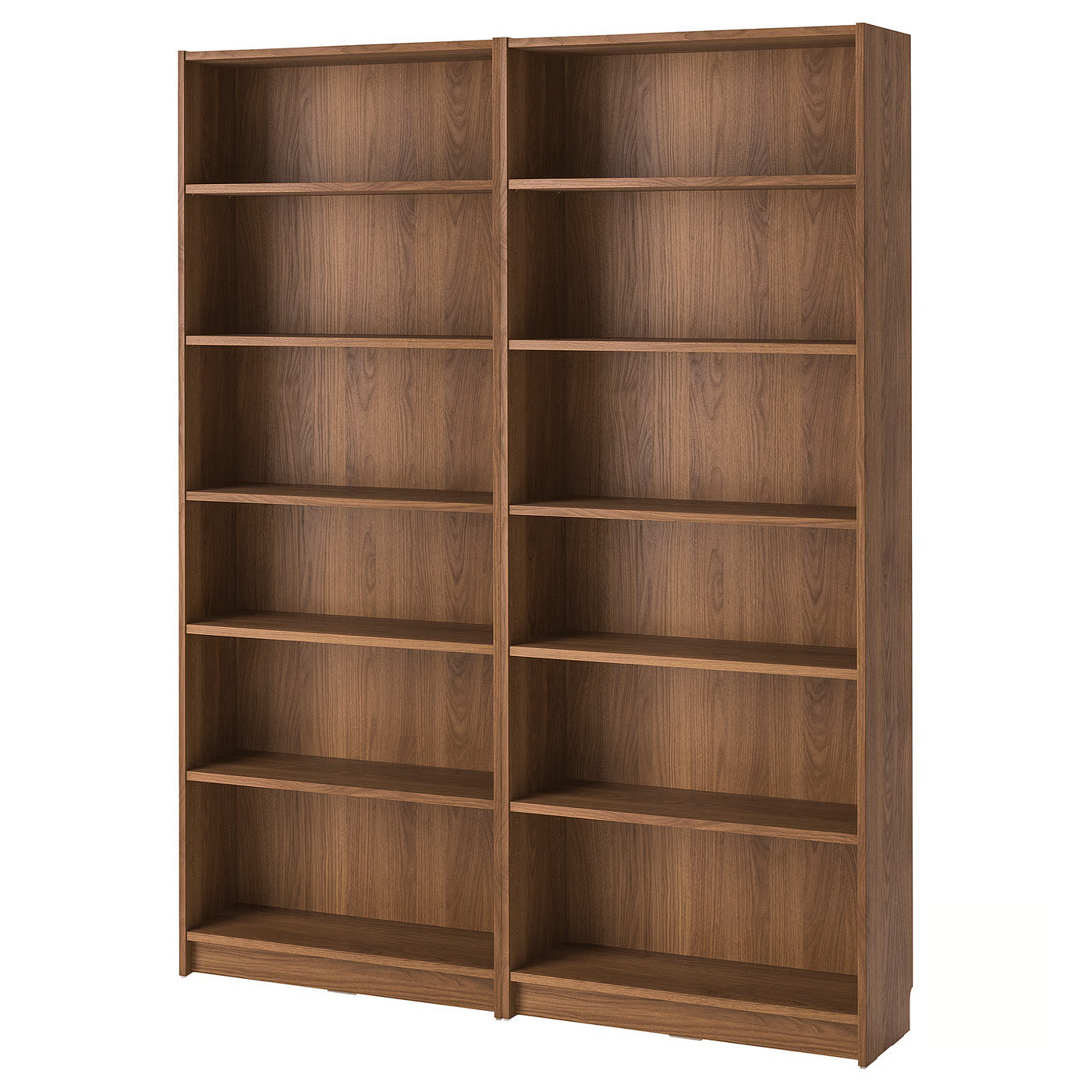 IKEA BILLY bookcase combination, brown walnut effect, 63x11x79 1/2 | IKEA US