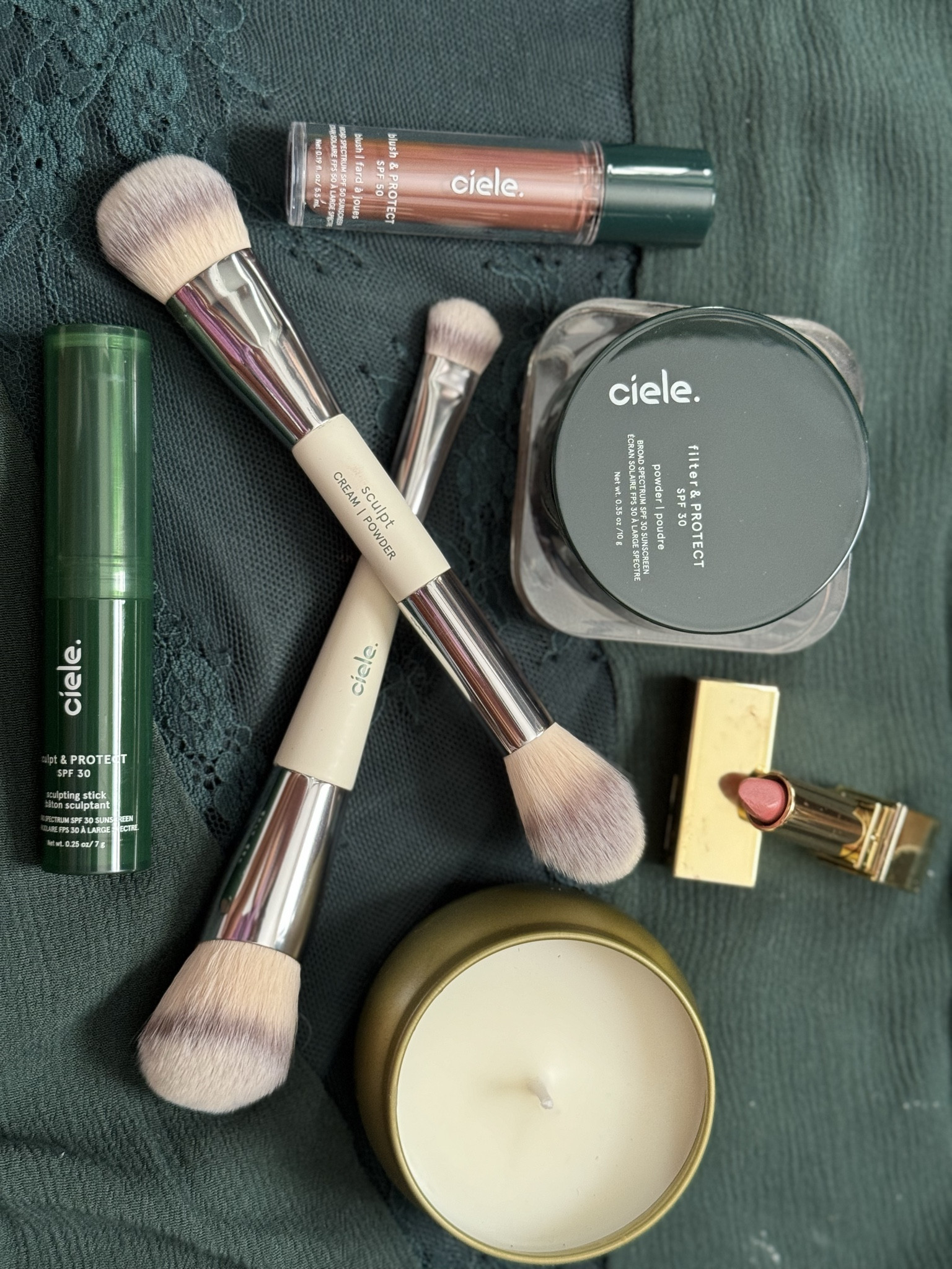 Spring summer spf essentials from spf infused makeup brand ciele - i have always been so impressed with how these perform 
— the brushes are second to none
 — the cream contour stick is one of my favorites 
— with the blush a little goes a long way and I get so much use out of it 

#LTKBeauty #LTKSaleAlert