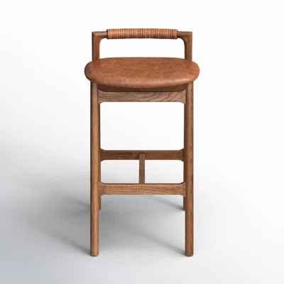 Solene Leather Stool | Wayfair North America
