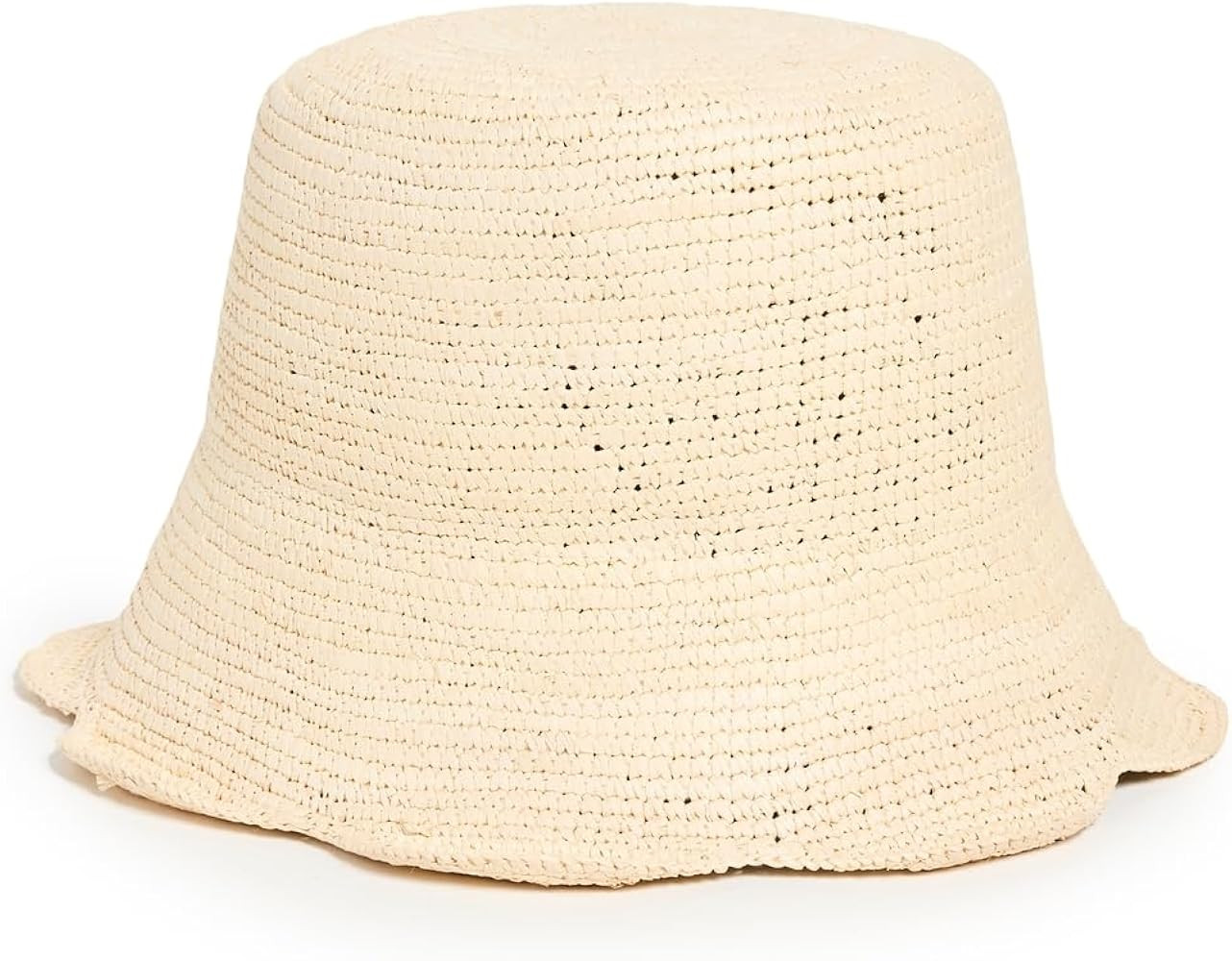Freya Women's Packable Scallop Straw Bucket Hat | Amazon (US)
