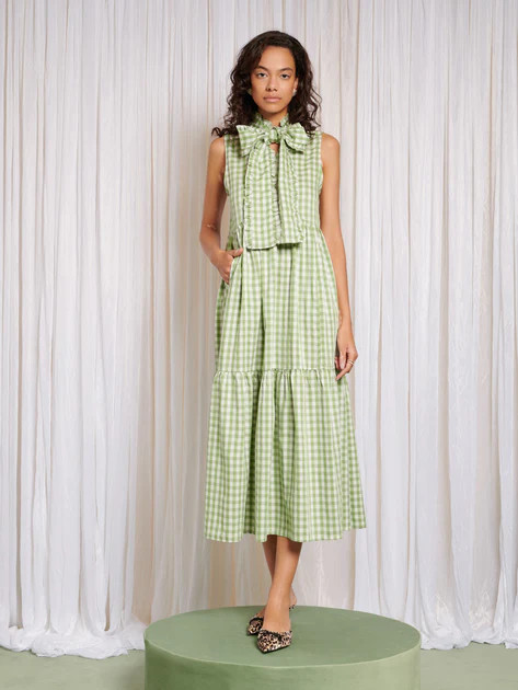 Stables Gingham Bow Dress | Sister Jane (UK)