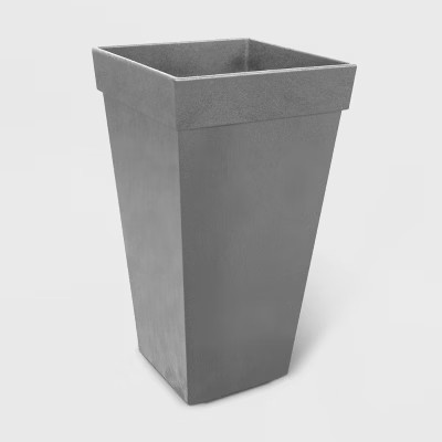 Recycled Square Tapered Planter - Smith & Hawken™ | Target