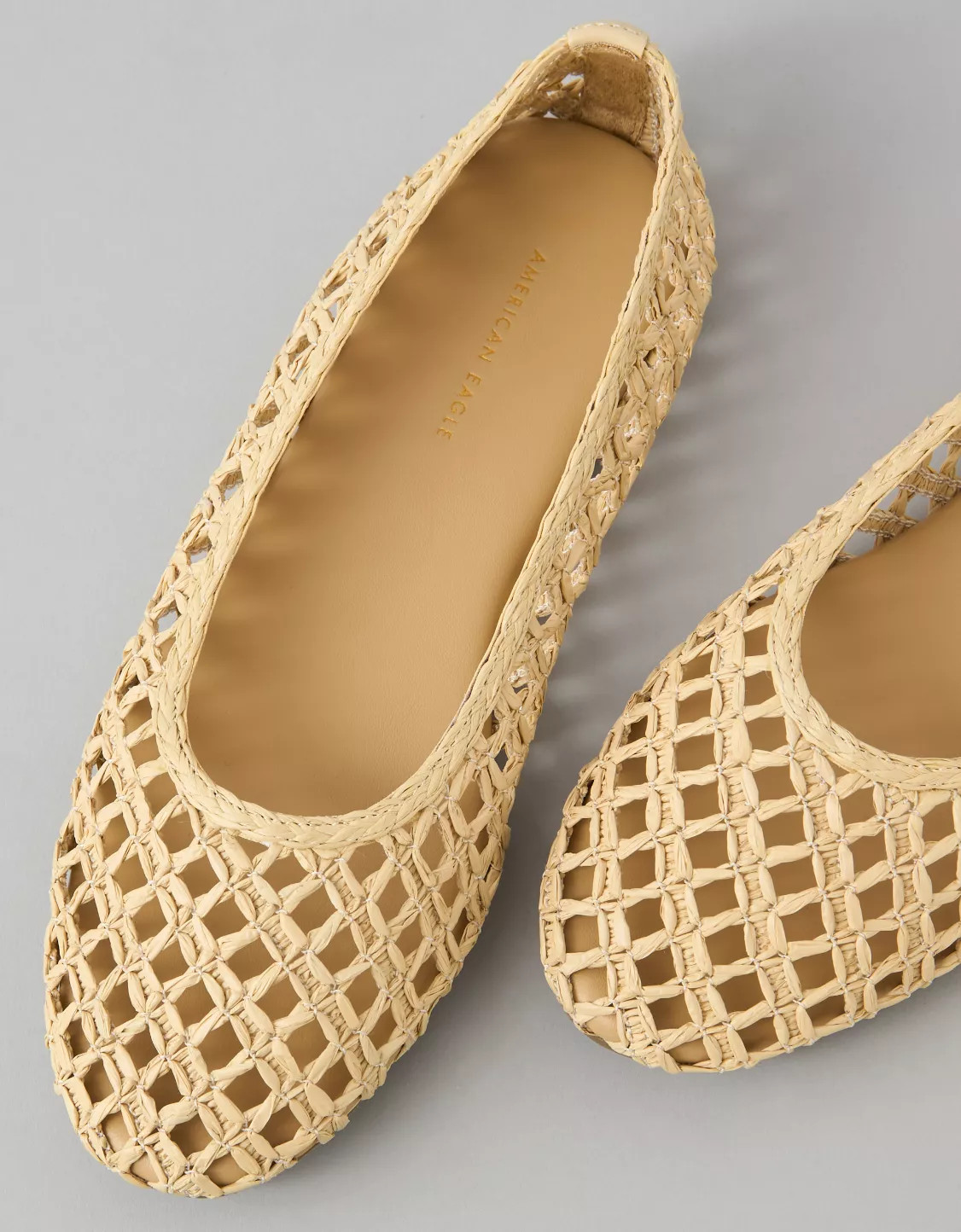 AE Raffia Ballet Flat | American Eagle Outfitters (US & CA)