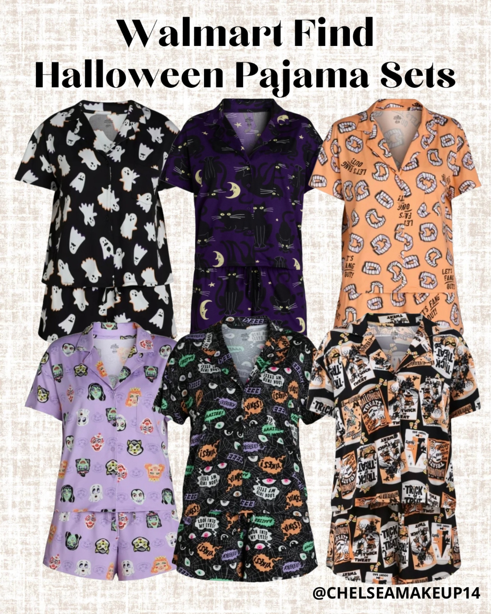 Walmart Find // Halloween pajama sets 

#LTKSeasonal