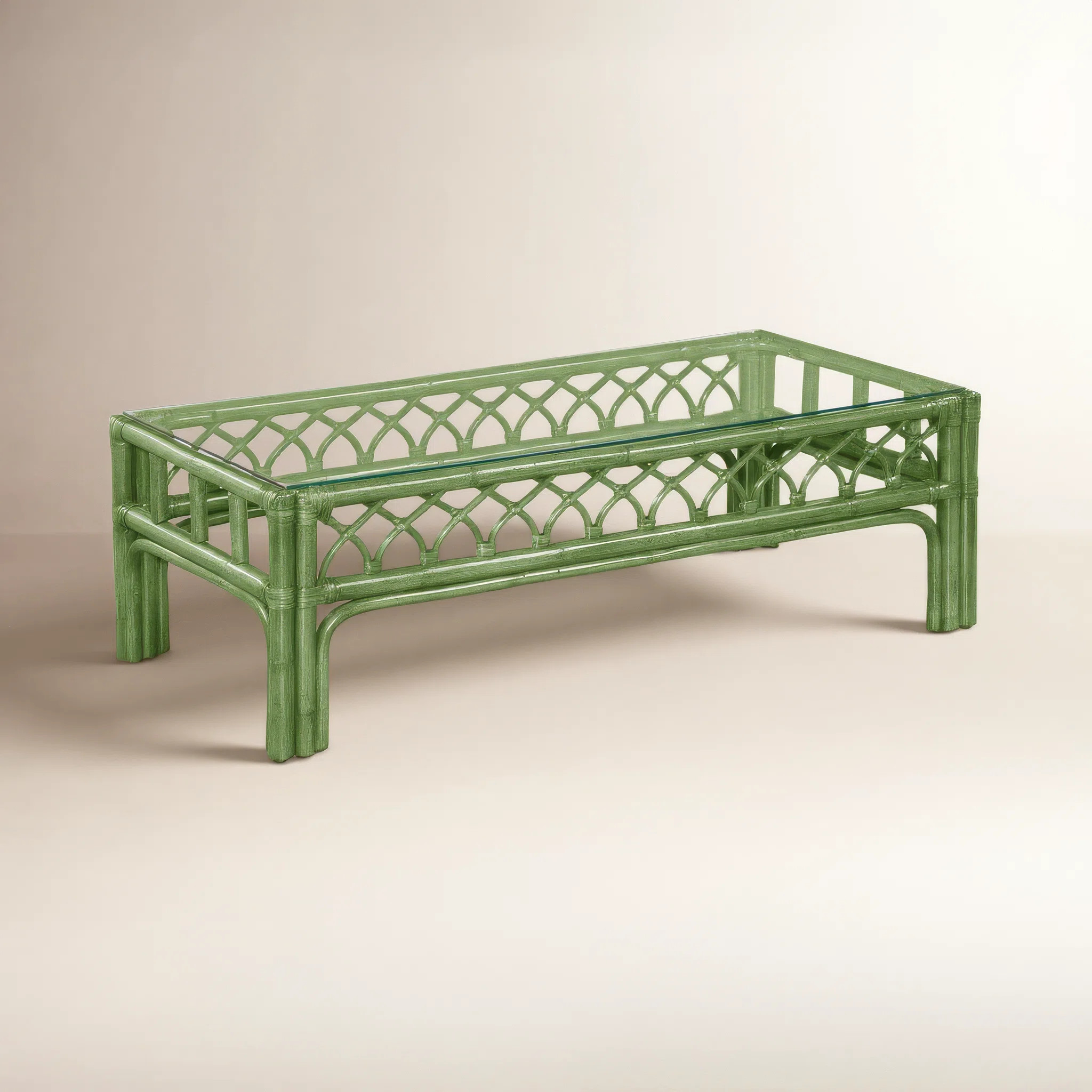 Edgewater Glass Top Coffee Table | Wayfair North America
