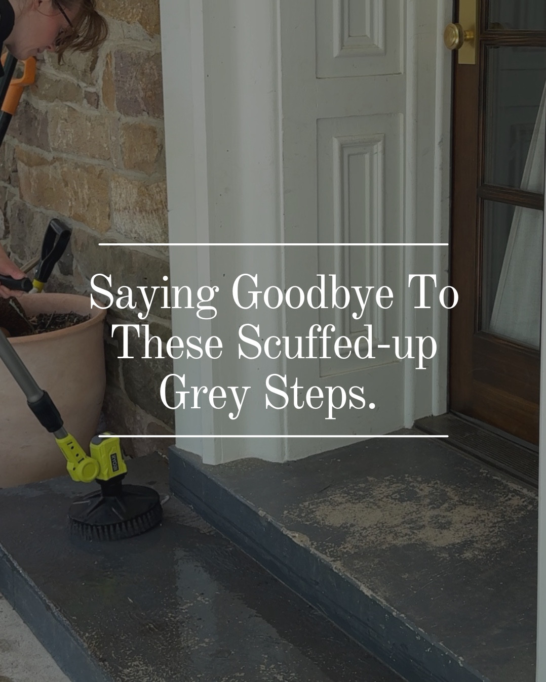 Saying goodbye to the scuffed up grey steps! Linking some of the products we have on our porch and what I used! 

#LTKHome #LTKU