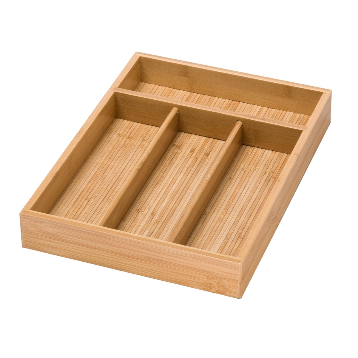 Honey Can Do Bamboo 4 Compartment Utensil Tray | Macys (US)