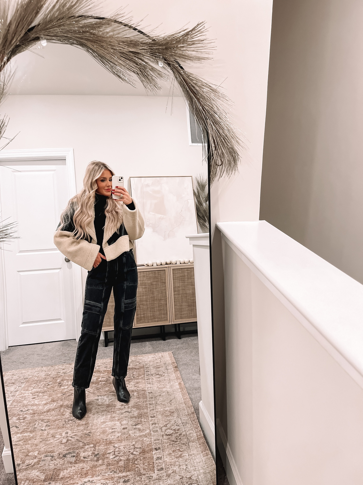 Winter outfit! Love these jeans and jacket together. 

#LTKSeasonal #LTKstyletip