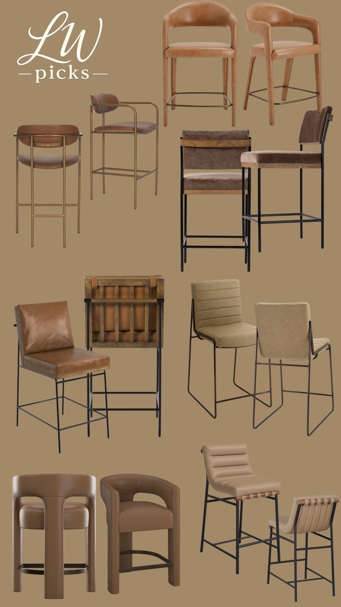 Counter stool picks 

#LTKHome