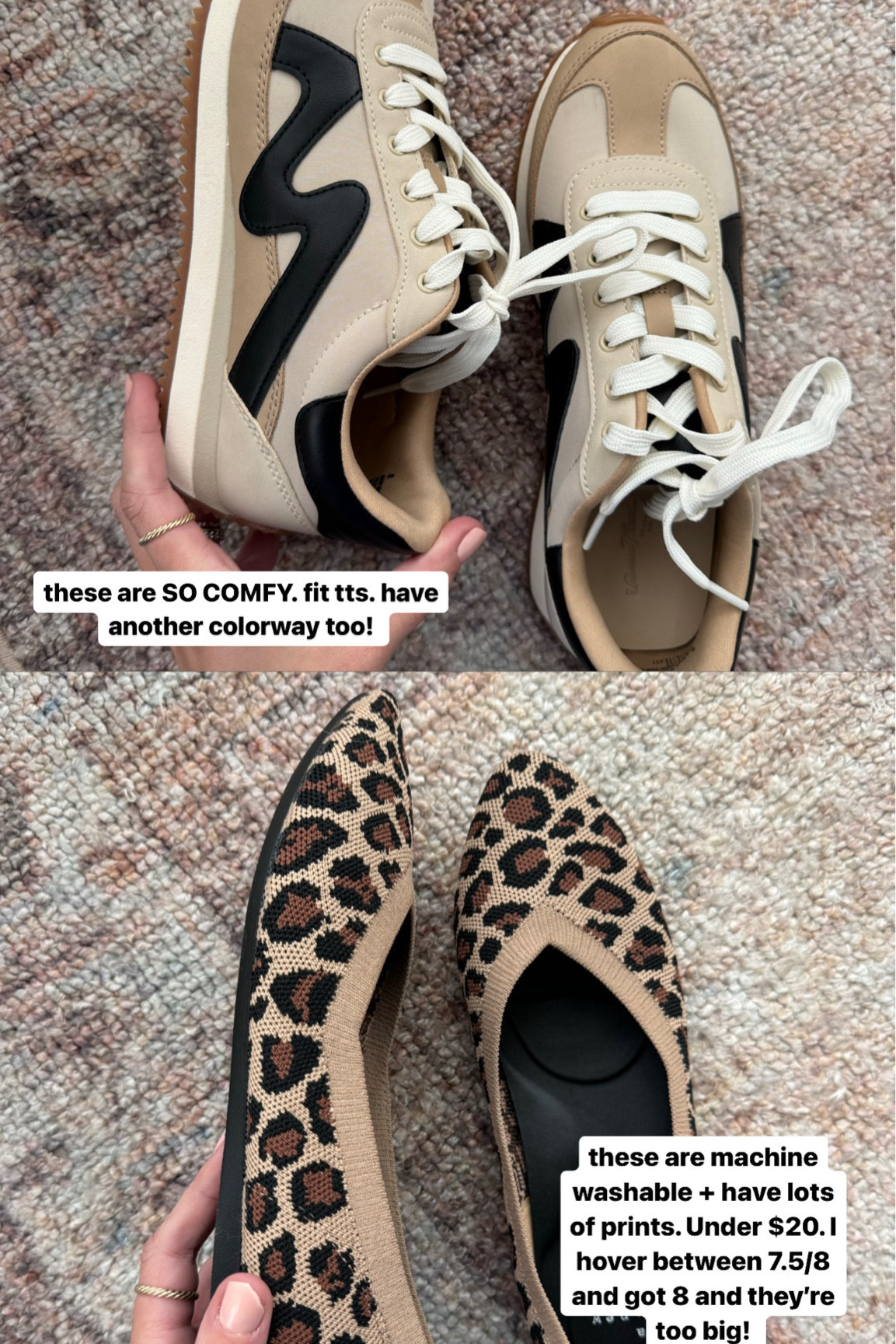 Fall shoes // fall sneakers // casual sneakers // leopard flats // washable flats // teacher outfits 

#LTKSeasonal #LTKBacktoSchool #LTKShoeCrush