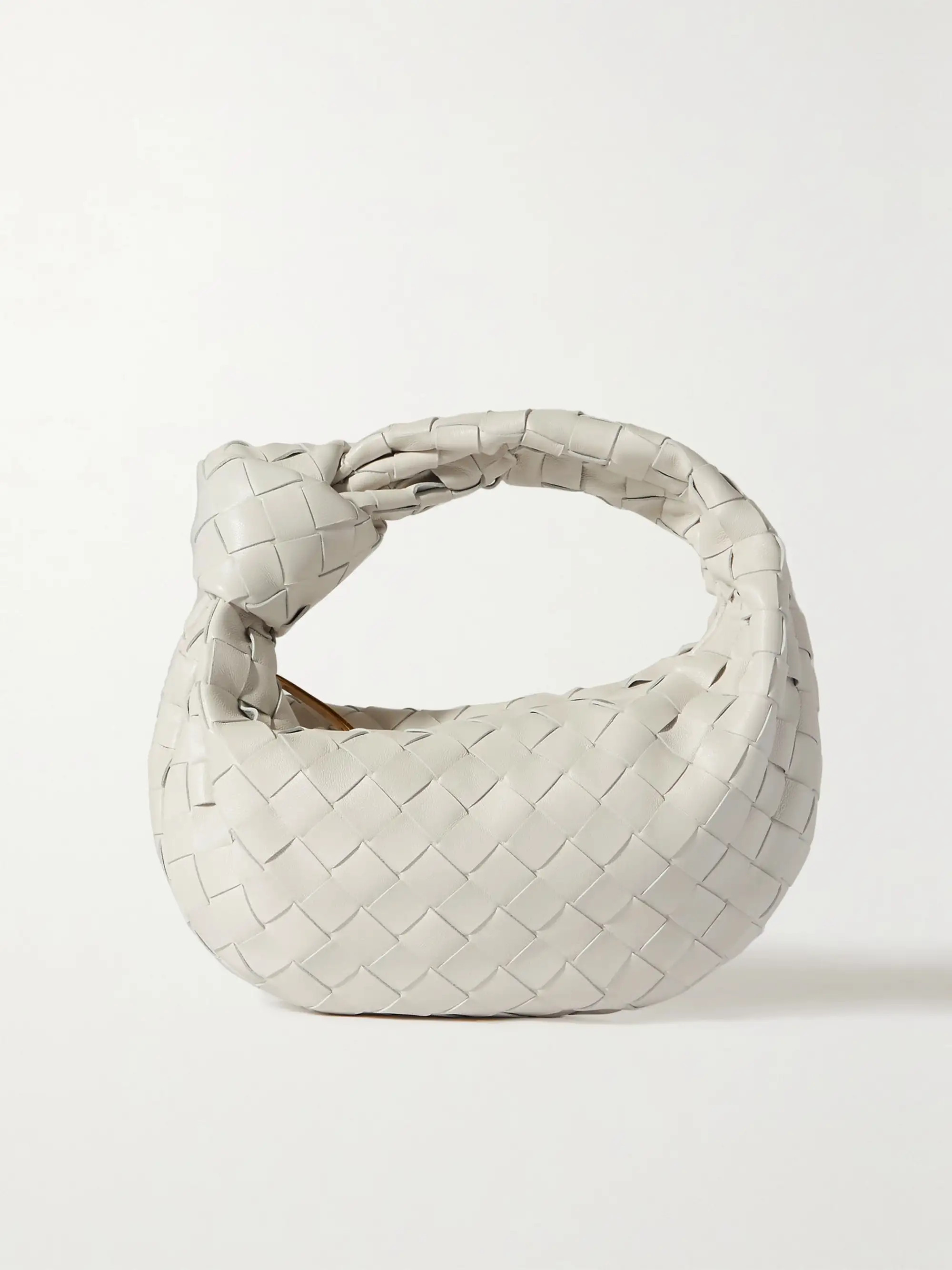 Jodie mini knotted intrecciato leather tote | NET-A-PORTER (UK & EU)